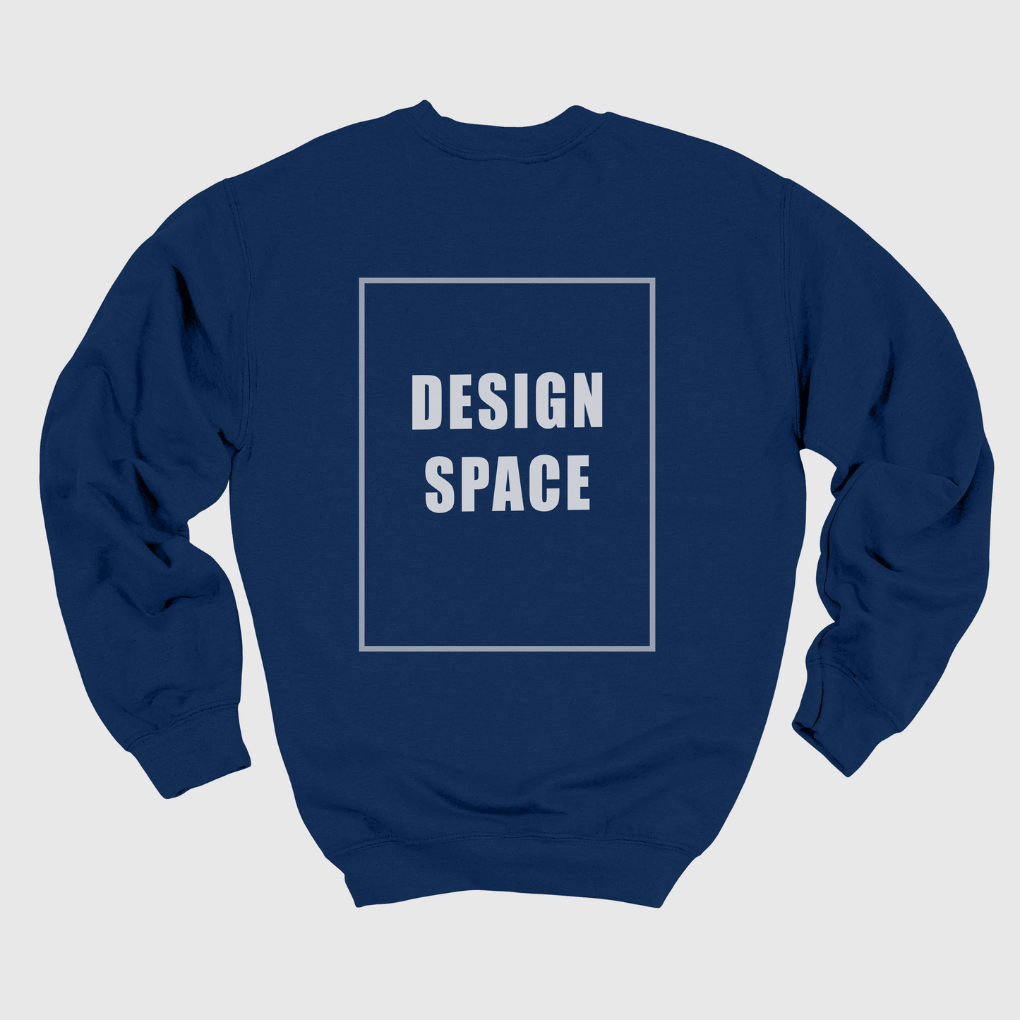 Classic Navy Blue Crewneck Sweater