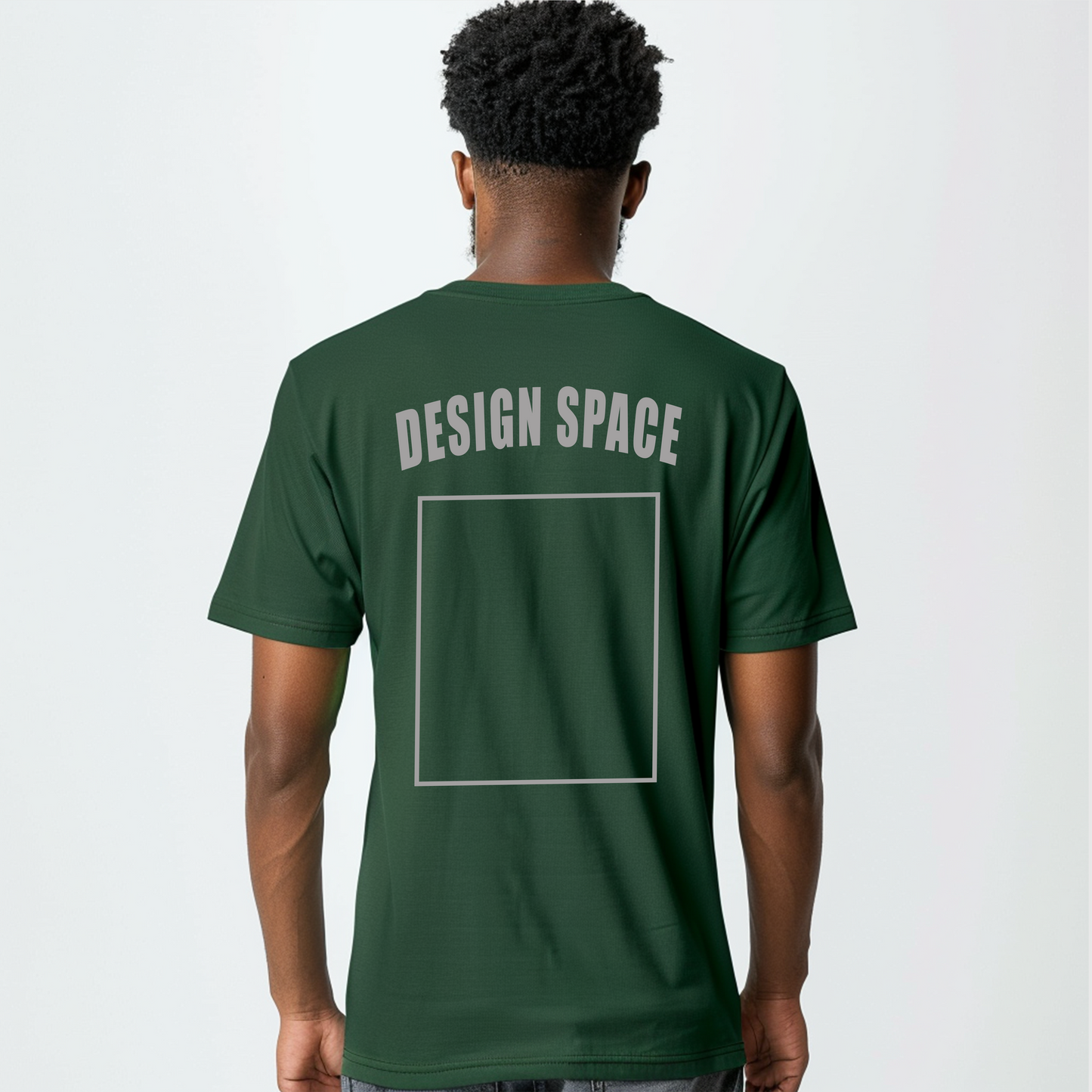 Classic Forest Green Microfiber T-Shirt