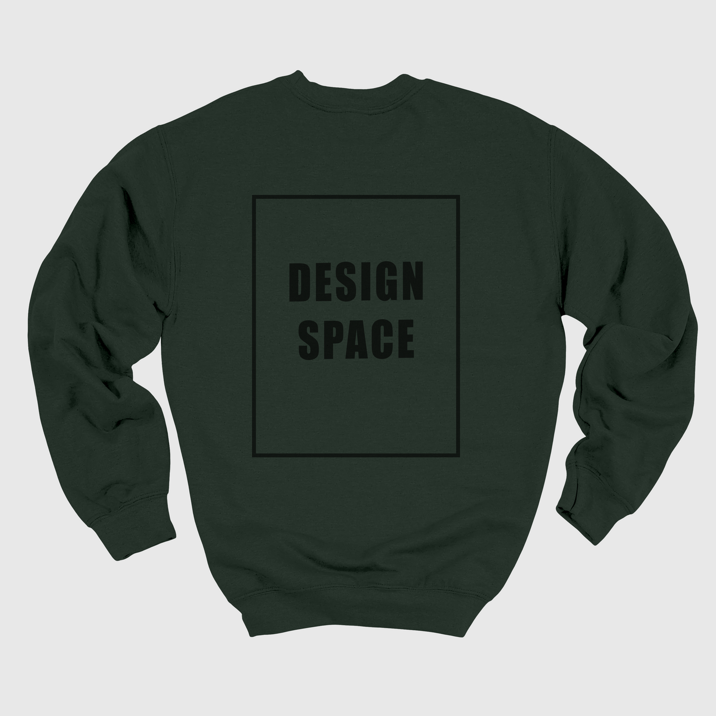 Classic Forest Green Crewneck Sweater