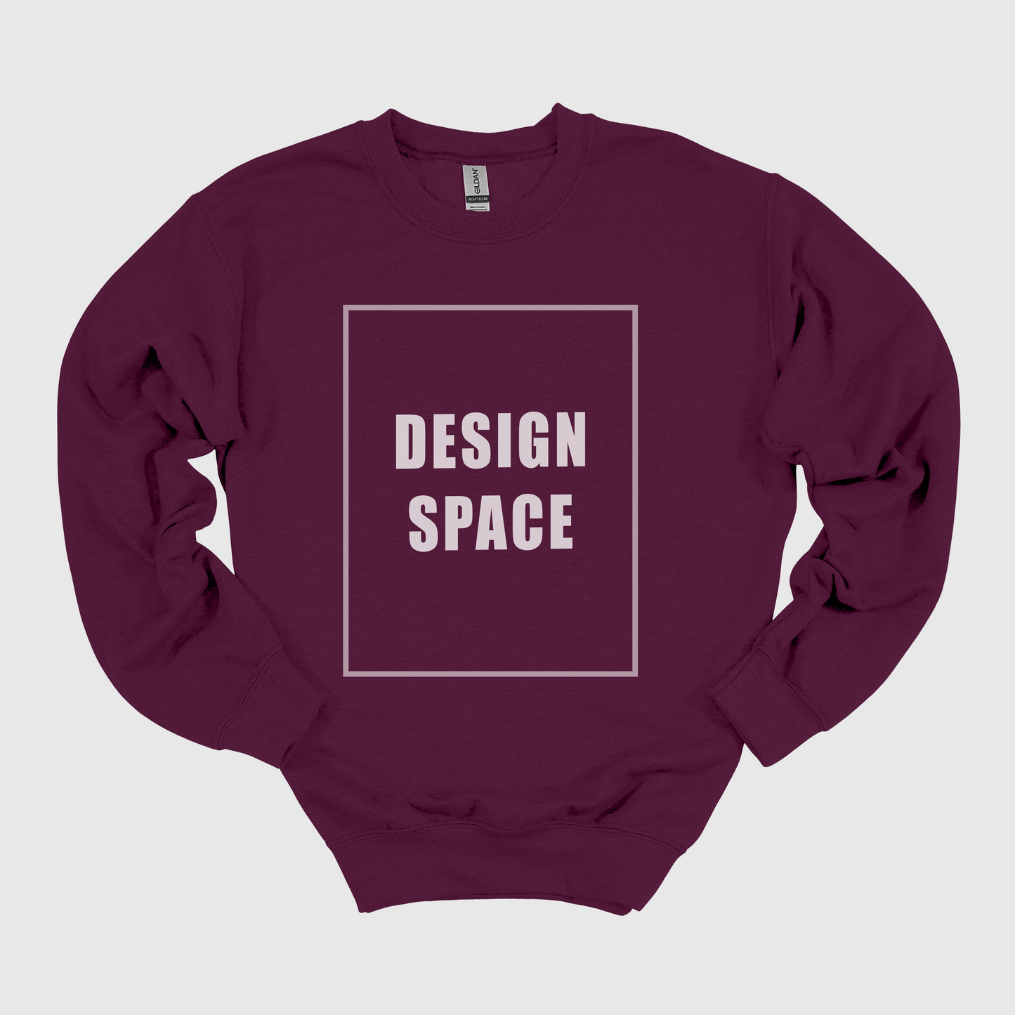 Classic Maroon Crewneck Sweater