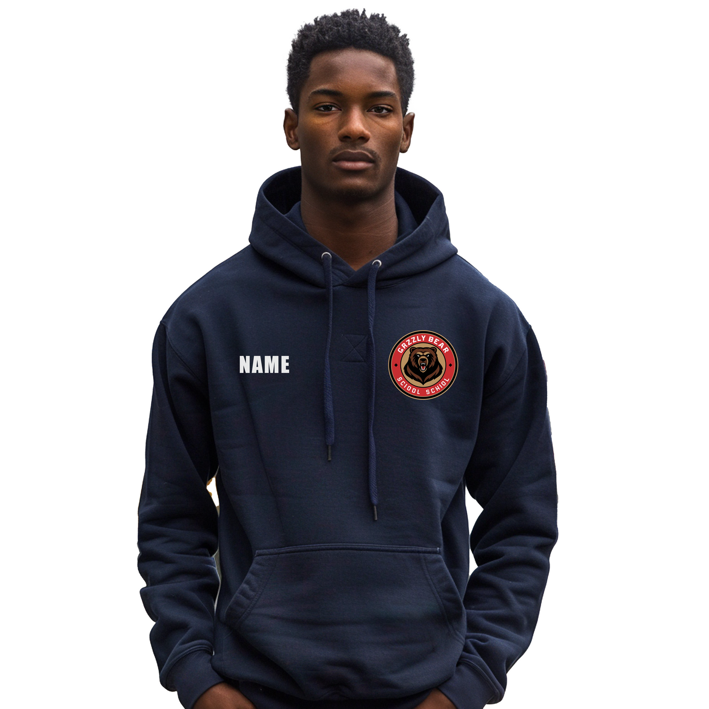 Classic Navy Blue Hoodie