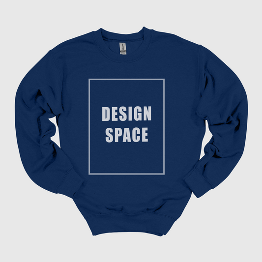 Classic Navy Blue Crewneck Sweater